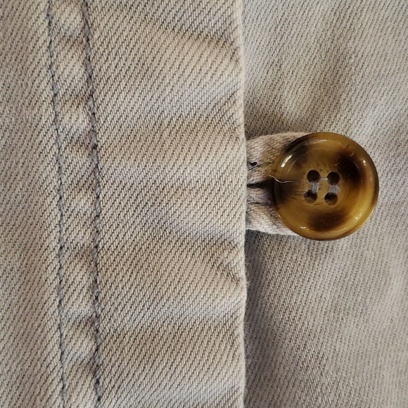 LISTICLE Light Blue Cotton Denim A-line Mini Skirt - Picture 5 of 9